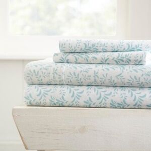 enjoy Home the Farmhouse Chic Premium Ultra Soft Pattern 4-Pc. Sheet Set, Queen